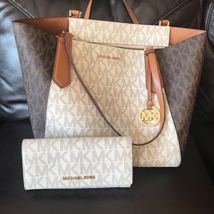 Michael Kors Tote and wallet
